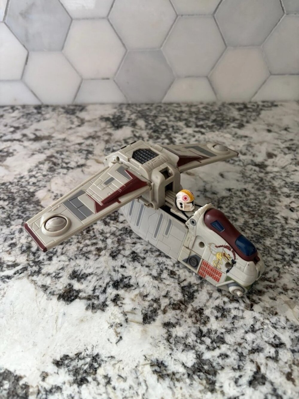 Star Wars Transformers Crossover Clone Republic Gunship